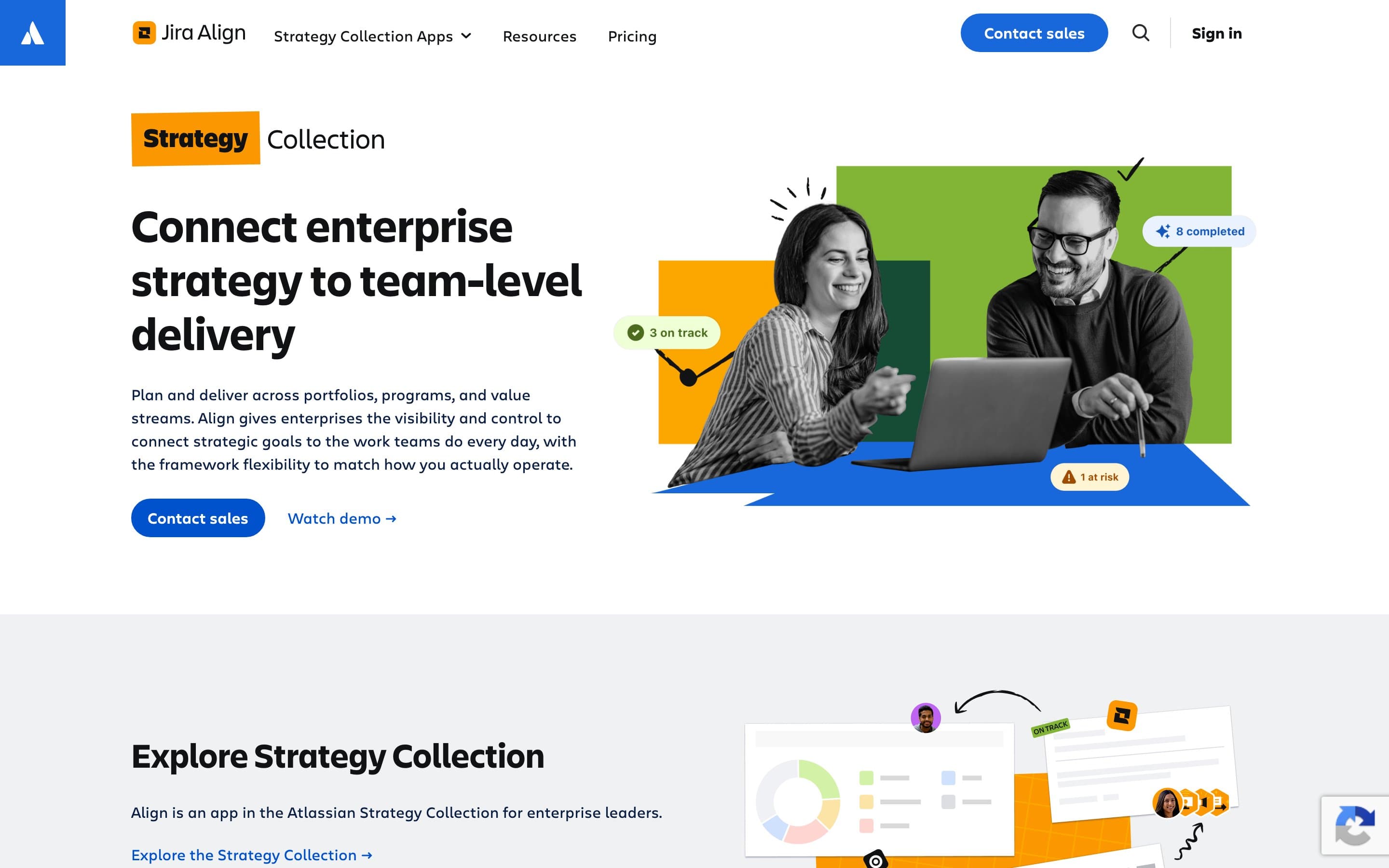 Jira Align website
