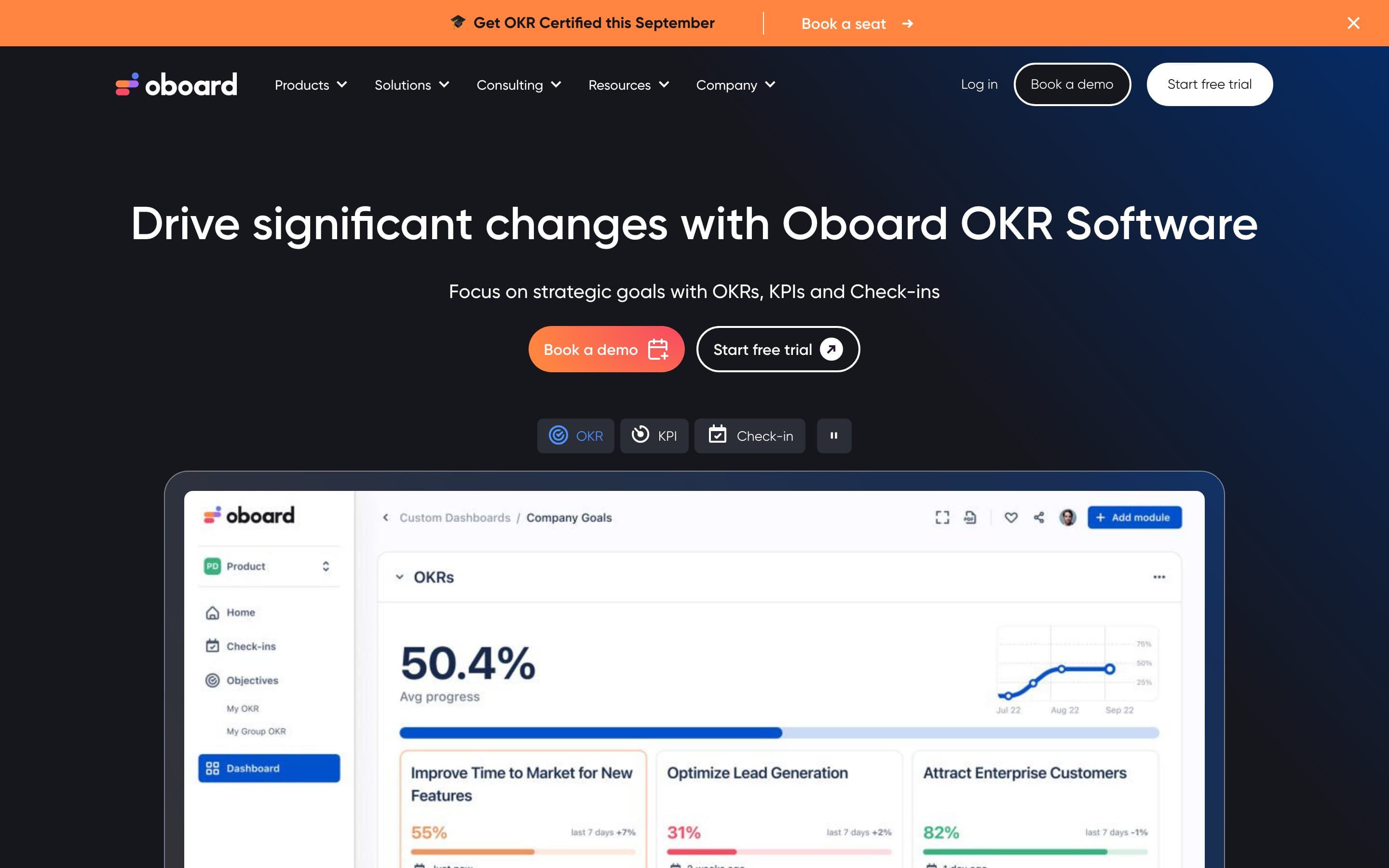 Oboard website